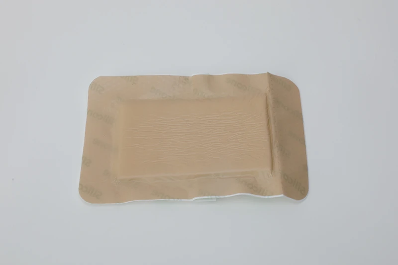 矩形边框硅胶泡沫敷料