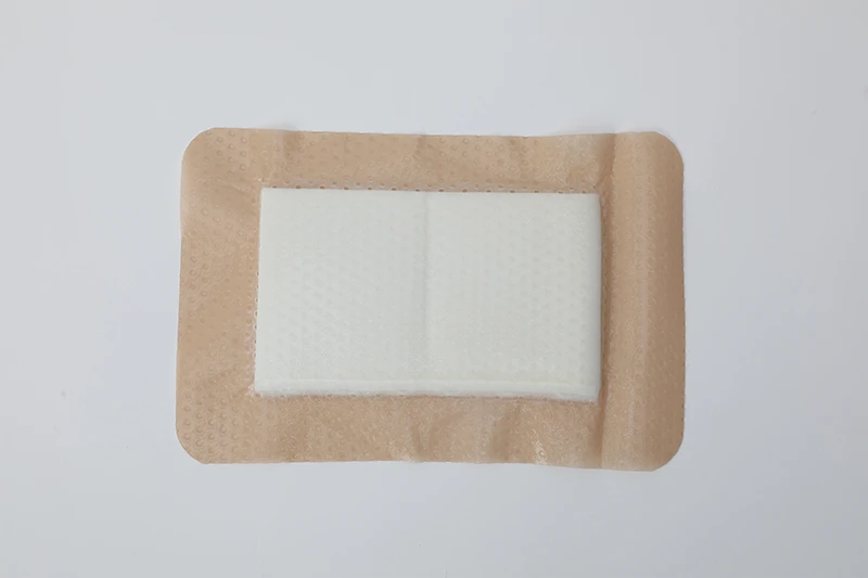 矩形边框硅胶泡沫敷料